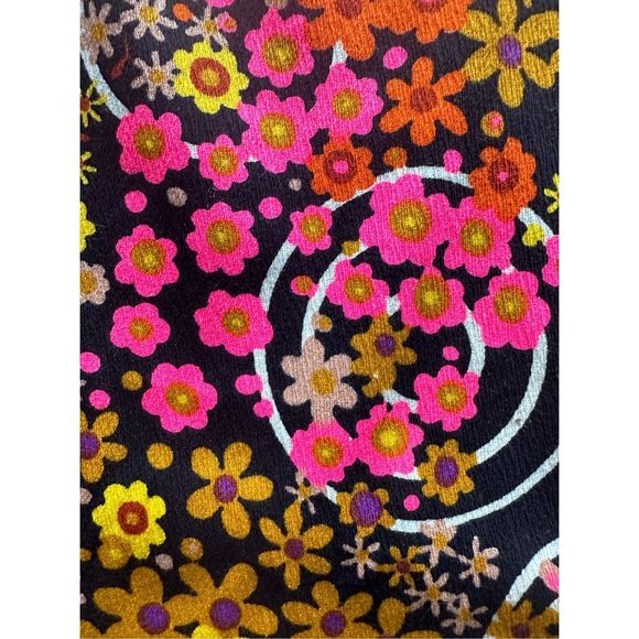 1970’s Vintage Halter Flower Power Maxi Dress - Picture 9 of 9